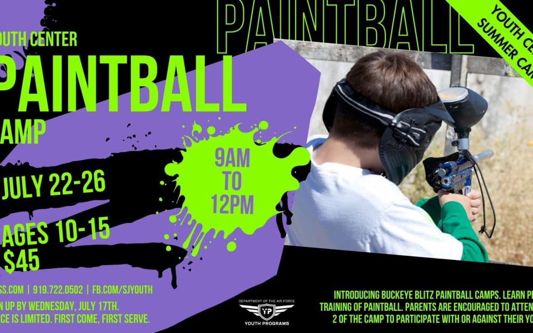 Youth Center Paintball Camp